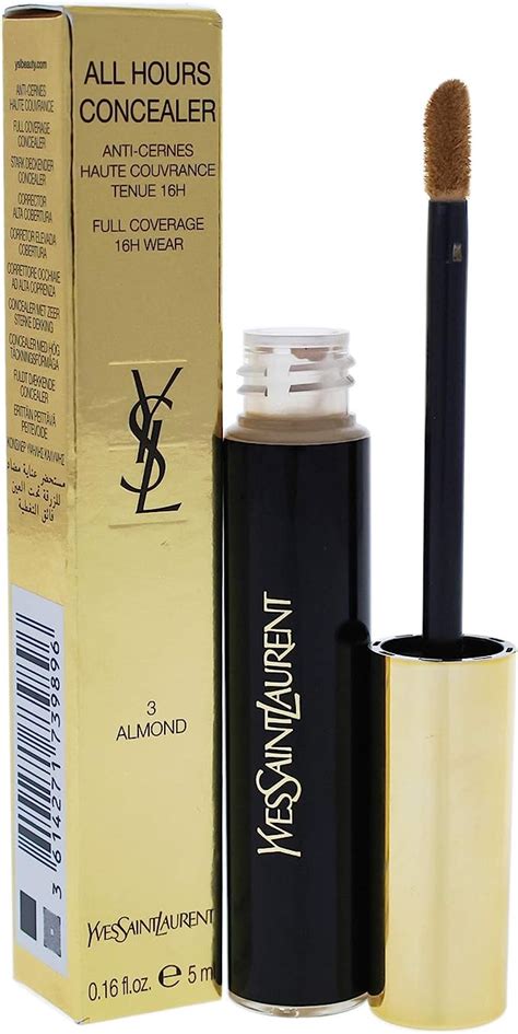 ysl all hours concealer 3 almond|ysl concealer price.